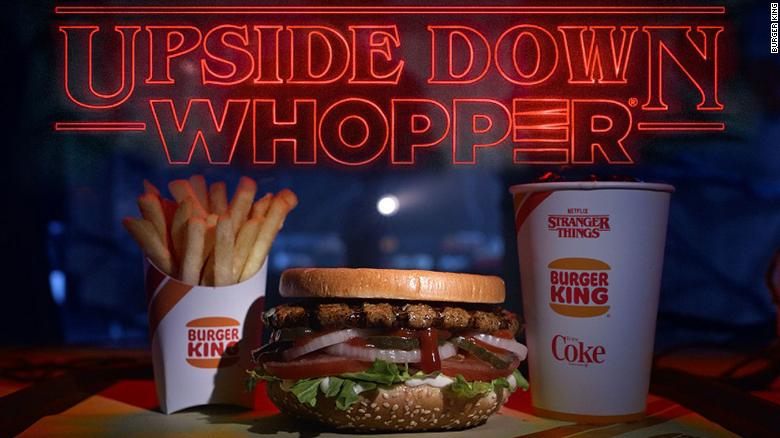 Burger King Upside Down Whopper