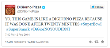 DiGiorno Pizza Tweet