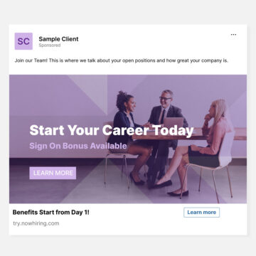 CrowdSouth Sales Mockup Ad Facebook